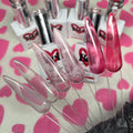 Pink & Red Cateye Gel Polish Collection