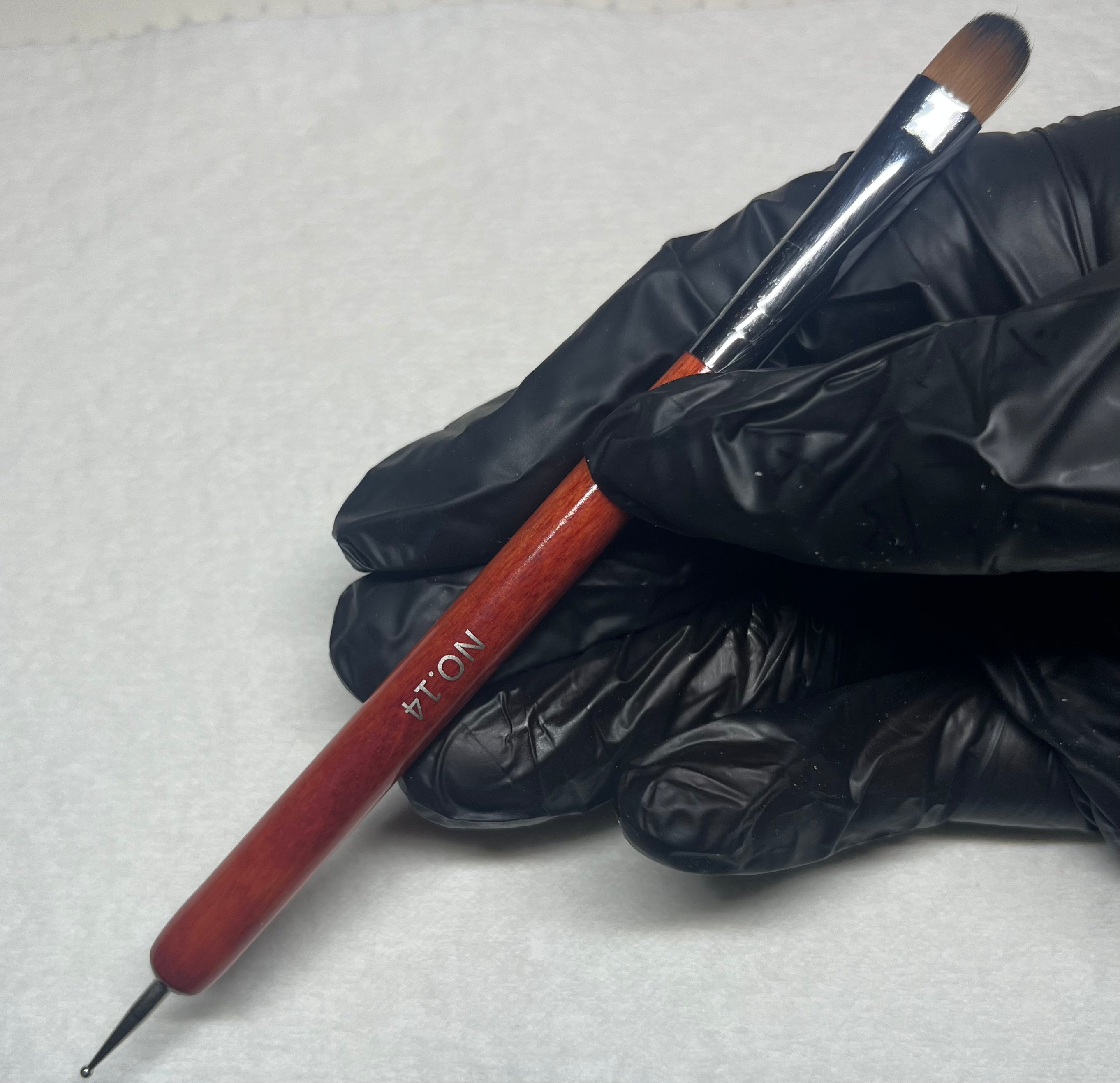 Double Ended Polygel Brush