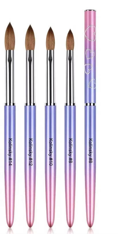 Kolinsky Acrylic Nail Brush